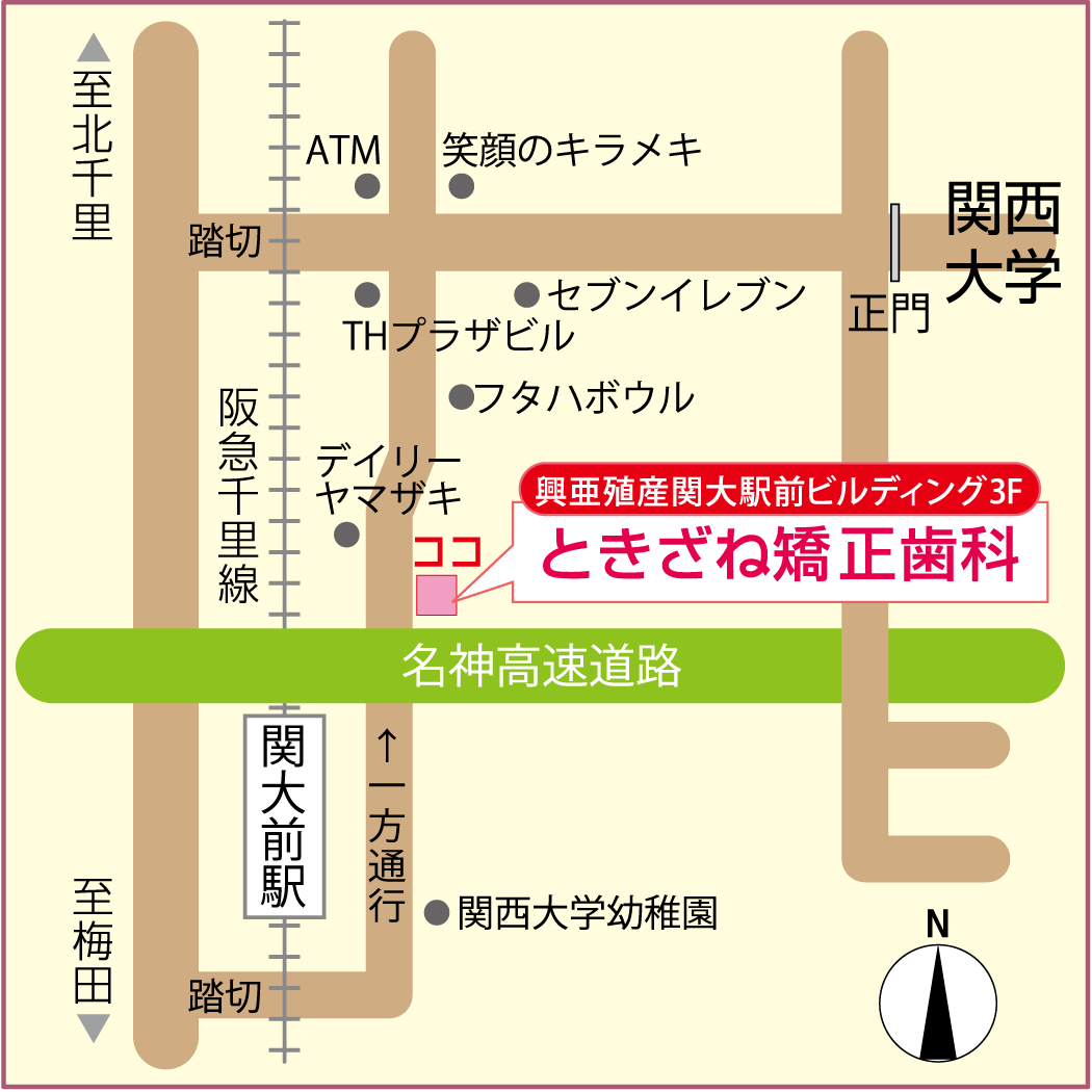 医院の地図